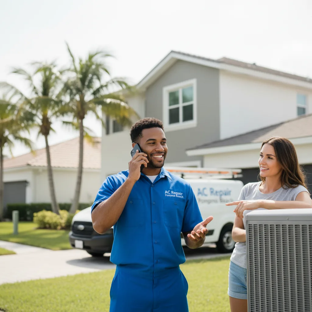 AC Repair Pompano Beach customer support in Dulzura